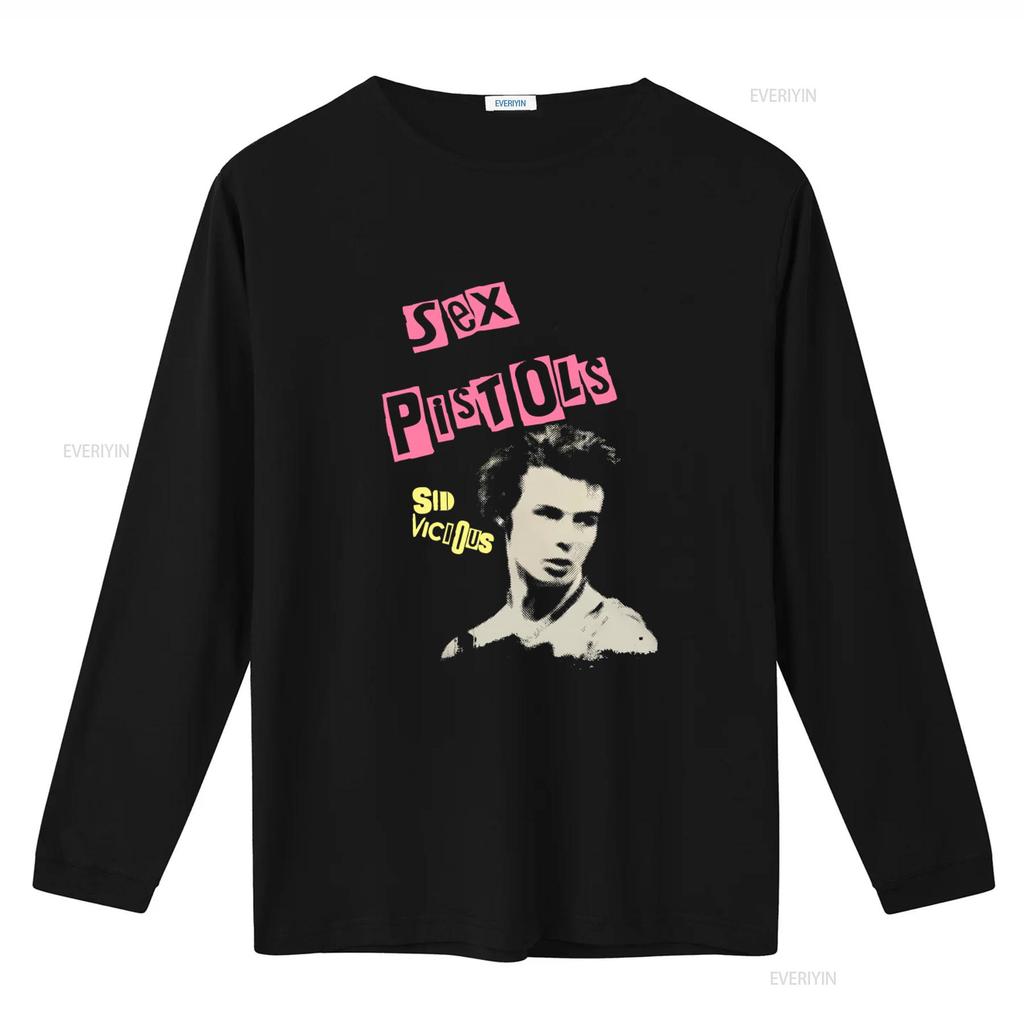 Sex Pistols Sid Vicious Punk Rock Music Y2k Style Adult XL T Shirt vintage Washed Stylish homme designer clothes Versatile