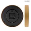 Formia Wall Clock Analog Non-Radio Diameter 25.4cm Office Store Childrens Room Living Dining Bedroom Sweep Second Hand Silent Interior Natural