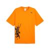 Выбрать Логотип Повседневный Спорт Мода Круглый Вырез Короткий Рукав Мужская Футболка Оранжевый 630988-26