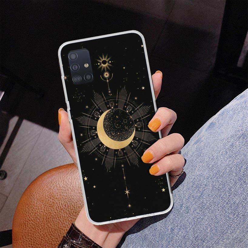 Чехол для телефона 'Тайна Луны Тотем Ведьмы' для Samsung Galaxy A52 A32 A22 A12 A51 A31 A50S A30S A20S A10S Note 20 Ultra 10 Plus S10 A7