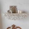 Wall Shelf with Carved Apron Decorative for Homeowners, Decorators