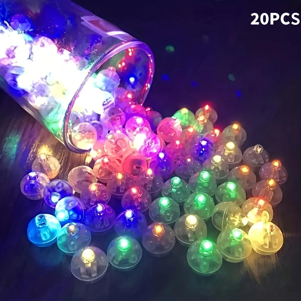10 шт./20 шт./50 шт. светодиодные шары-шары, мини-лампочки, светящиеся шары для вечеринки, свадьбы, фестиваля, украшения сада
