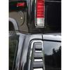For Hummer H2 2003-2009 Stainless Steel Silver Car Tail Light Lamp Trim Bezel Cover Trim Sticker Car Accessories