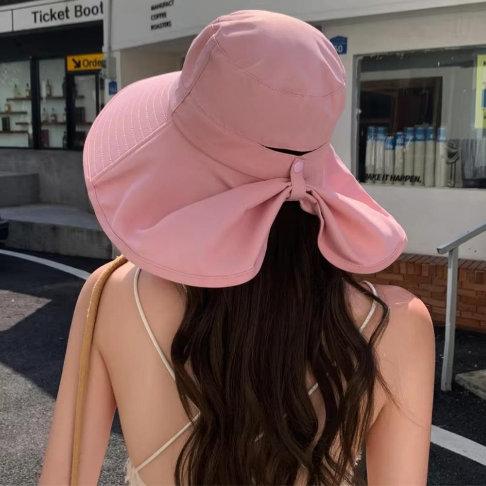 Summer Fishing Hat with Neck Cover Safari Cap 2025 Sun Bucket Hat For Women Girls