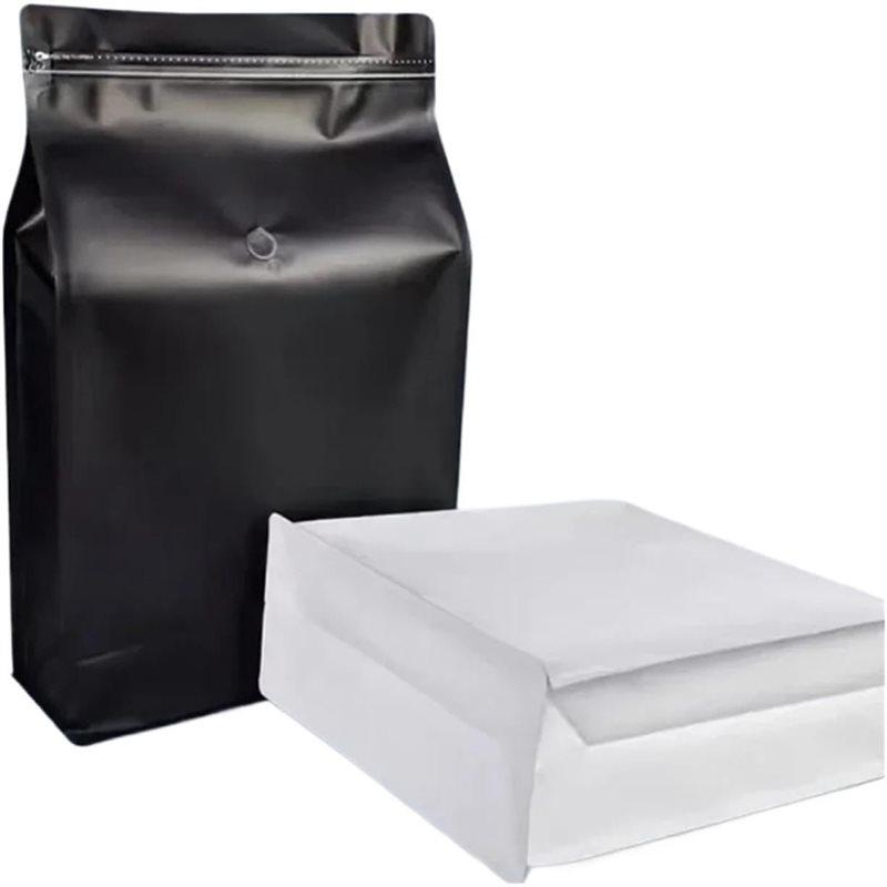 J1UL1N 10Pcs 5Kg Coffee Beans Storage Bags, Large Stand Up Pouches With Valve For Powder Nuts