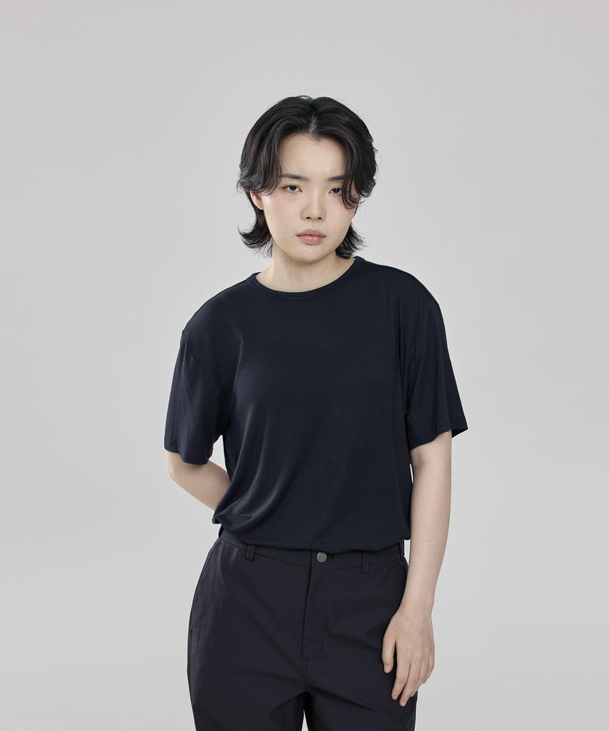 SHINZU Base 115 Short Sleeve T-Shirt [Navy]