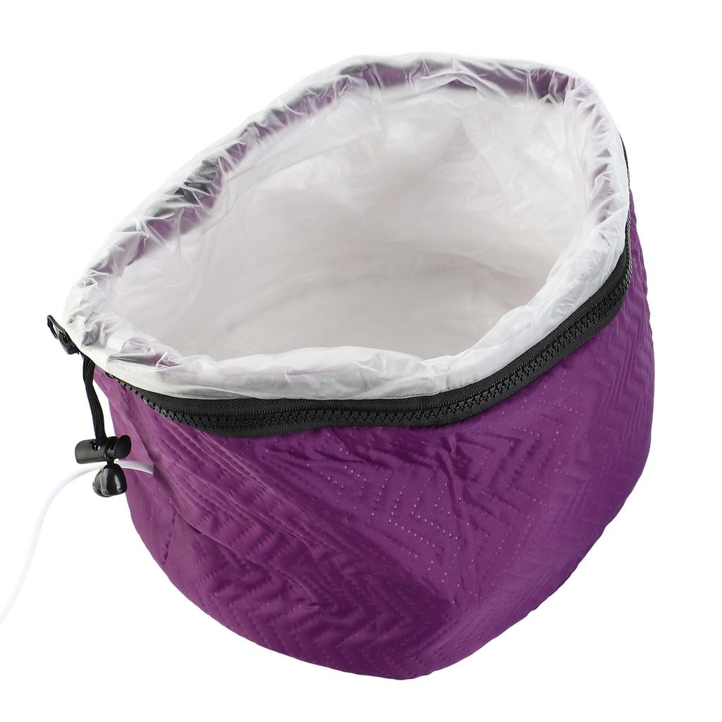 Шапка с подогревом, 2 уровня регулировки, контроллер температуры, равномерный нагрев, дизайн со шнурком, шапка для ухода за волосами