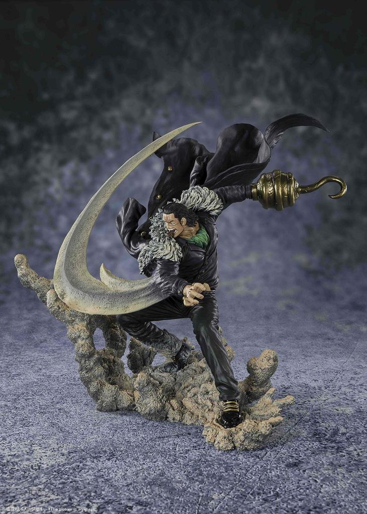FiguartsZERO ONE PIECE [EXTRA BATTLE] Сэр Крокодайл -Война на Вершине- Прибл.. 205 мм ПВХ и АБС Пластик Окрашенная Полная Фигурка