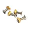 4Pcs M8 Hydrofoil Mounting Brass T-Nuts for Surfing All Hydrofoil Tracks Outdoors Surfing Accessories Gold
