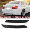 2Pcs/Pair Car Smoke Rear Bumper Reflector Lens Assy For BMW F30 F31 F32 F33 3 4 Series Tail Brake Running Light Car Accessories