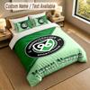 Bedding Set 1 Duvet Cover 2 Pillowcases Hannover 96 Print Soft Bed Linen Bedroom Decor