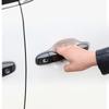 Накладка на ручку двери из АБС-пластика с карбоновым покрытием для Toyota Alphard Vellfire AH30 2015-2019 2018 Автомобильные аксессуары Наклейки Комплект декоративных накладок Аксессуары