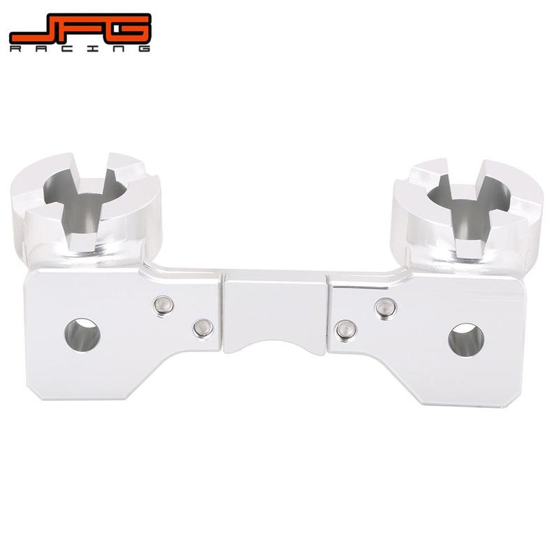 Motorcycle Handlebar Handle Bar Clamp with Screw Knob Bolt For Honda Monkey Z50 Z50R CT70 Mini Trail Bike JFG