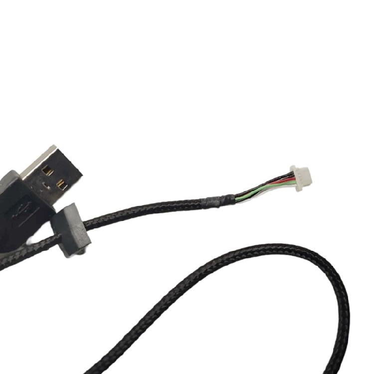 Mouse USB Cable for G502X Wireds Gaming Mouse USB Charging Nylons Braideds Cable Cord