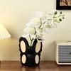 Ceramic Vase Black Butterfly Abstract Butterfly Shape Flower Vase Floral Arrangement Accessories Home Decoration Accessories