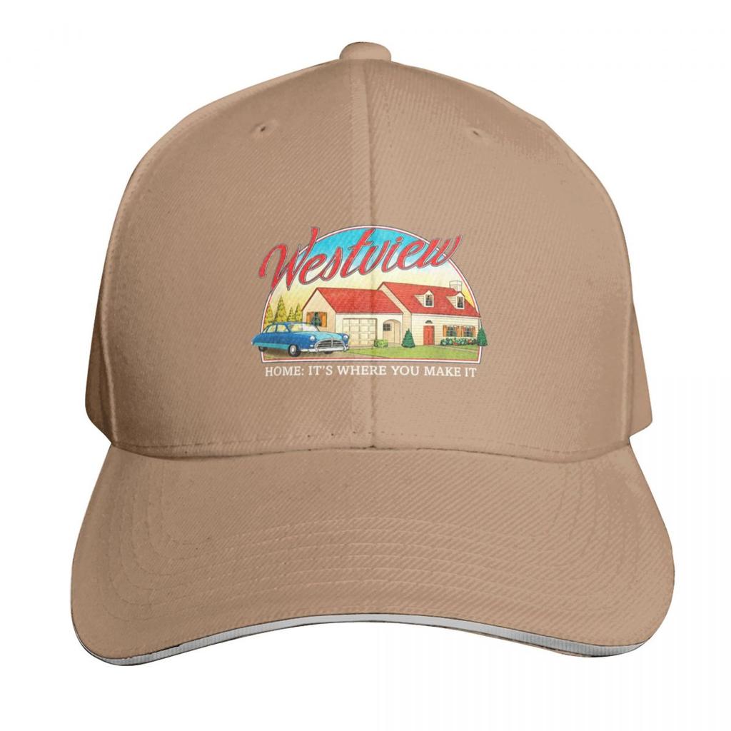 Westview Retro Home Its Where You Make It Baseball Cap Luxury Cap Sunhat Luxury Unisex cap hats on offer Unisex Hats Womens