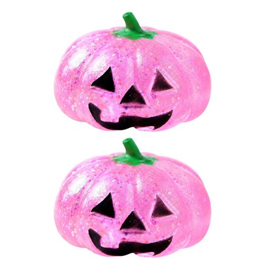 Squeeze Stress Ball 1/2/3Pcs Halloween Pumpkin Relief Toy, Creepy Head Glitter for Kids Adults, Party Favors