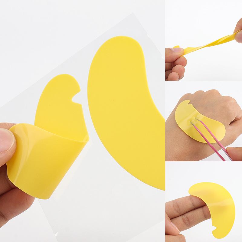 Силиконовые подушечки для завивки ресниц U-образной формы и патчи для глаз