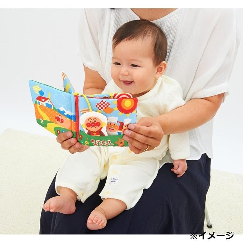 [Bandai] BabyLab Анпанман ~Развитие мозга~ Тканевая книжка-картинки для путешествий