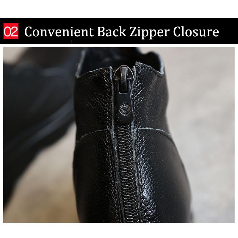 Шикарные туфли на танкетке, женские дизайнерские синие ботильоны из натуральной кожи для женщин, низкие каблуки, удобные туфли из коровьей кожи для мам, женские сапоги