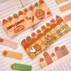 1 Piece Kawaii Stationery Kapibala Cartoon Marker Memo Pad Capybara Bookmark Flags Index Tab Sticky Notes Stickers