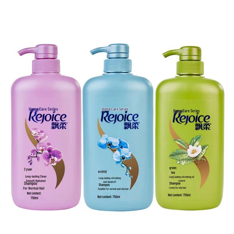 Rejoice Orchid Refreshing Anti-Dandruff Shampoo, 3x170g