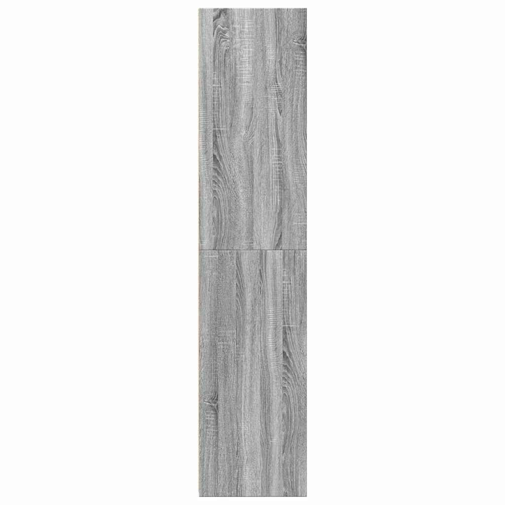 Highboard Gray Sonoma Oak 40 x 41 x 185 cm Particleboard