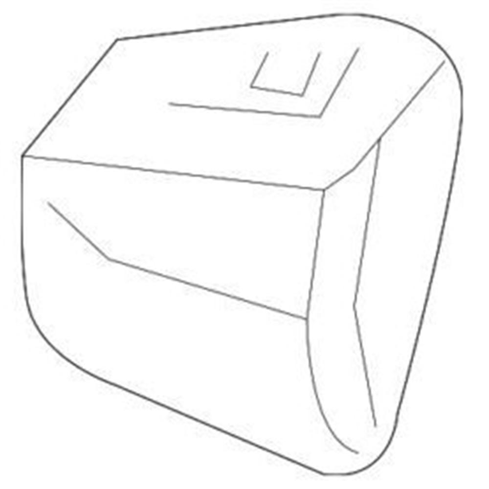 For 14-20 Chevrolet Silverado LT Pick Up Box Deflector Mud Guard Left 84124453