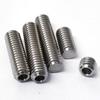 Высокопрочные установочные винты M6 из титанового сплава - Глухари, 4M5TC, Без головки, Плоский конец