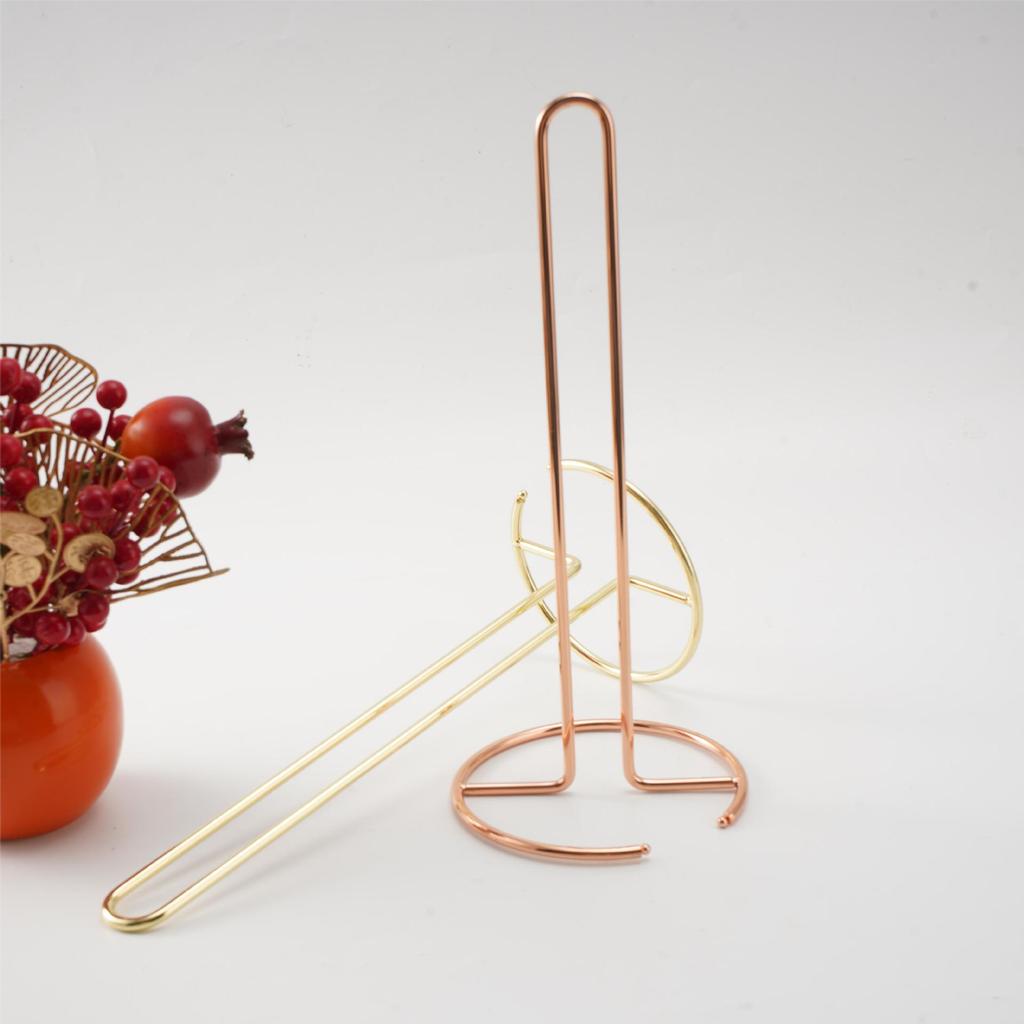 Скандинавский кованый железный держатель для салфеток: Универсальная настольная, кухонная и ванная подставка для хранения рулонов