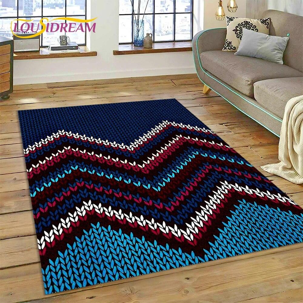 Classics Bohemia Nordic Turkish Celts Carpet Rug for Home Living Room Bedroom Sofa Doormat Decor,kid Area Rug Non-slip Floor Mat