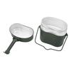 Military Mess Tin Multifunction Nonslip Durable Food Grade Aluminium 180 Celsius  Temperature Resistant