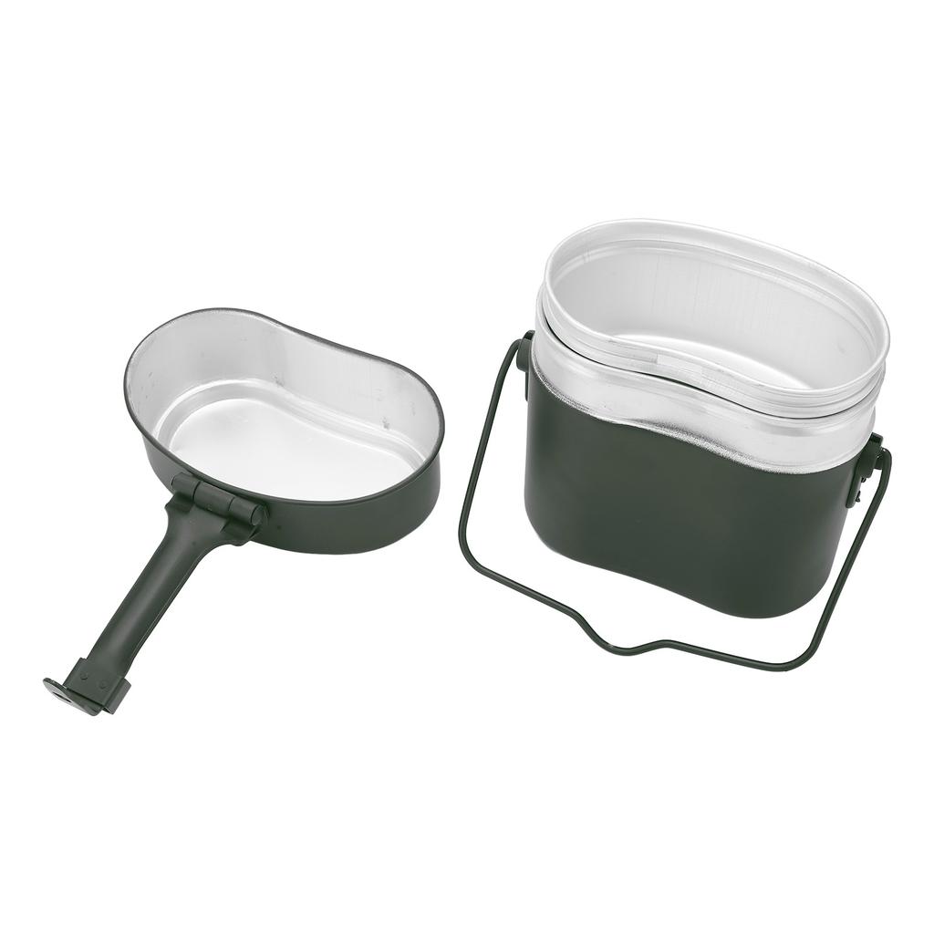 Military Mess Tin Multifunction Nonslip Durable Food Grade Aluminium 180 Celsius Temperature Resistant