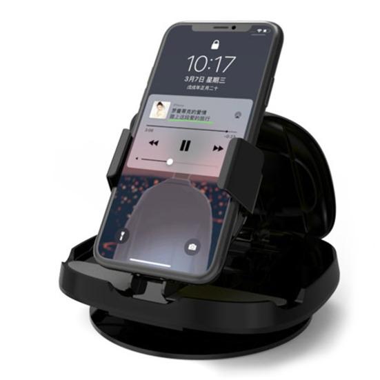 Автомобильное крепление для телефона, вращение на 360 градусов, держатель приборной панели для смартфонов, моющийся многоразовый кронштейн с