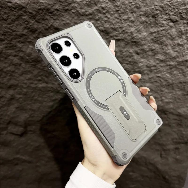 Magnetic For Holder Phone Case For Samsung Galaxy S2 S24 Ultra Plus A6 A36 A A16 A1 A4 A3 A2 Stand Cover Bumper