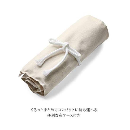 Yoshiharu Cutlery Премиум Качество Цукехага Сталь Yoshiharu Mitomo Набор для Карвинга в Тканевом Чехле Ножи, Сделанные на Заказ, 10 Предметов, W-10