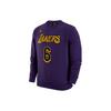 Jordan Толстовка с капюшоном из флиса Los Angeles Lakers LeBron James, свободный крой, DR2409-504