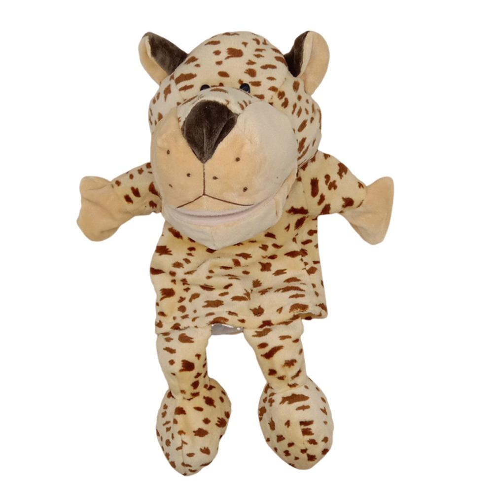 Тигр Обезьяна Кролик Животное Ручная кукла 35 см Ролевые игрушки для пальцев Дети Подарки на день рождения