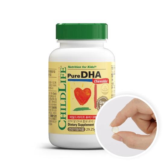 Childlife Pure DHA 90 tablets (1 month supply), Korean health food