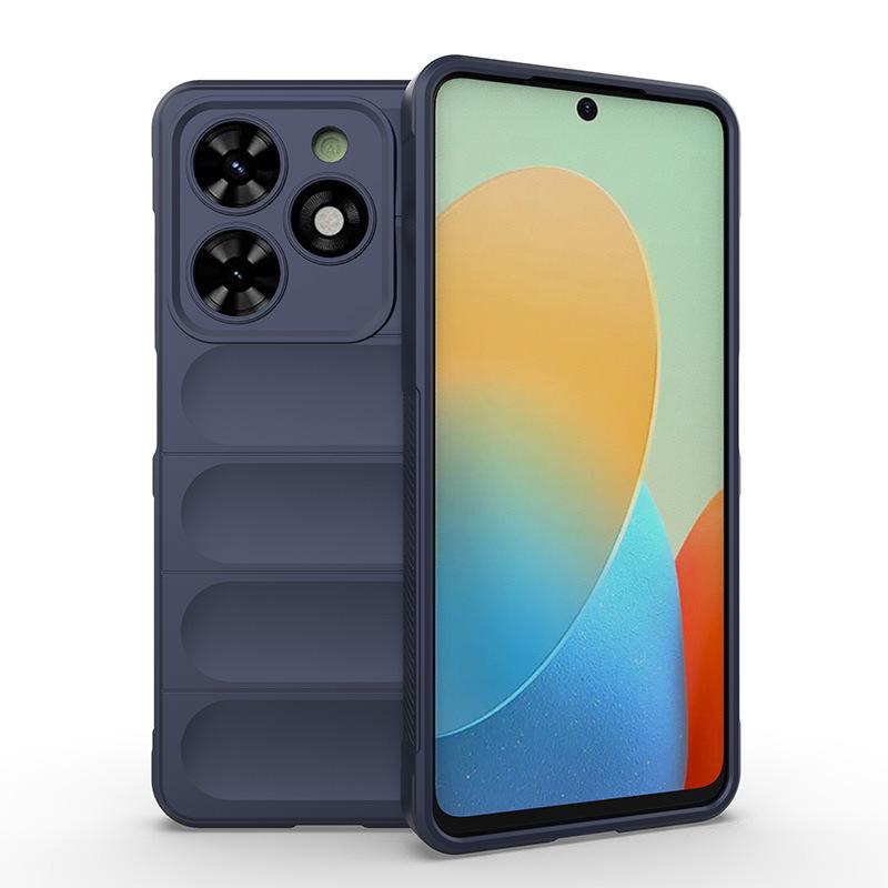 Чехол для телефона Infinix Hot 40 с ощущением кожи, противоскользящий и противоударный, для Spark40 Pro