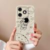 Phone Cover For Tecno Pova 6 Neo Itel A50 P55 Infinix Smart 8 HD Note 40 5G Bumpers Cartoon Astronaut Pattern Anti Drop Soft Silicone Phone Bags Shell