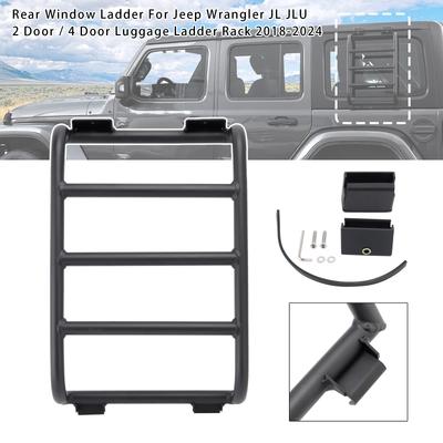 Лестница на заднее стекло для Jeep Wrangler JL JLU Багажная лестница 2018-2024