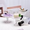 Ruhan European Glass Pedestal Serving Platter