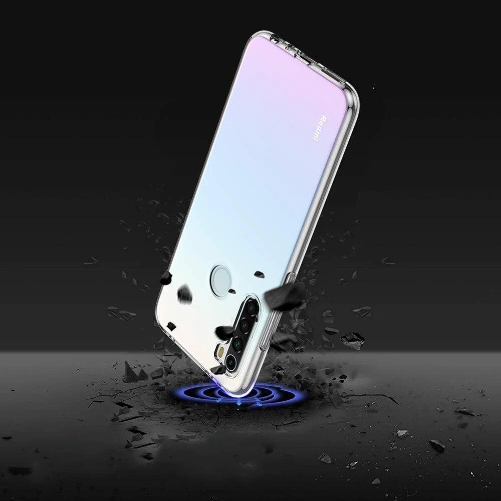 Ультратонкий прозрачный чехол для телефона Xiaomi Redmi Note 10 9 8 7 6 5 Pro 10S 10T 9S 9T 8T 9A 9C 8A 7A 5A силиконовая мягкая задняя крышка Caso