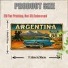 Tin Sign Metal Wall Art Aluminum Plate Home Decoration for Living Room Retro Rustic Vintage Decor for Bedroom Kitchen