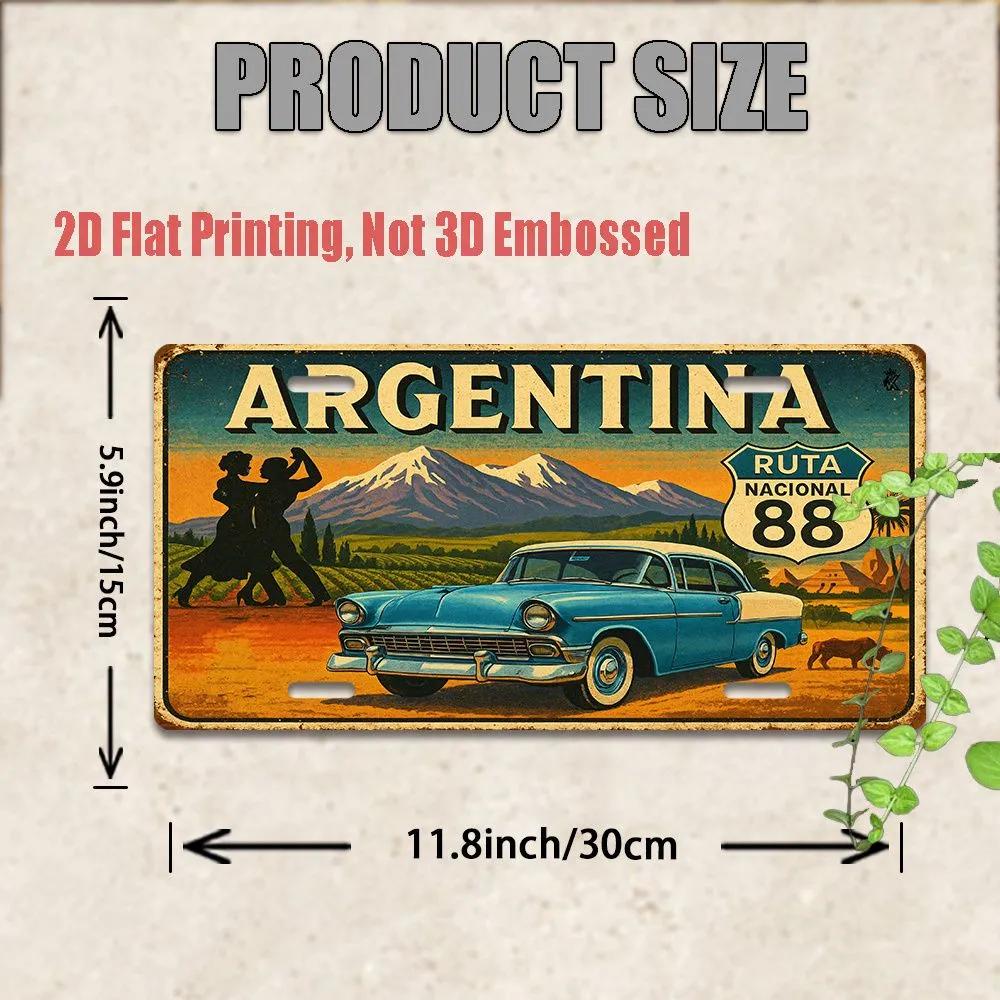 Tin Sign Metal Wall Art Aluminum Plate Home Decoration for Living Room Retro Rustic Vintage Decor for Bedroom Kitchen