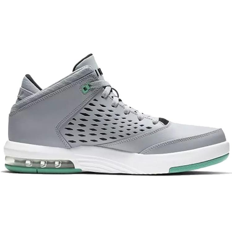 Air Jordan Flight Origin 4 Sport Shoes Grey/Green Men's 921196-017