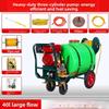 Cart type sprayer 160 liters rechargeable 220V high pressure agricultural disinfection machine