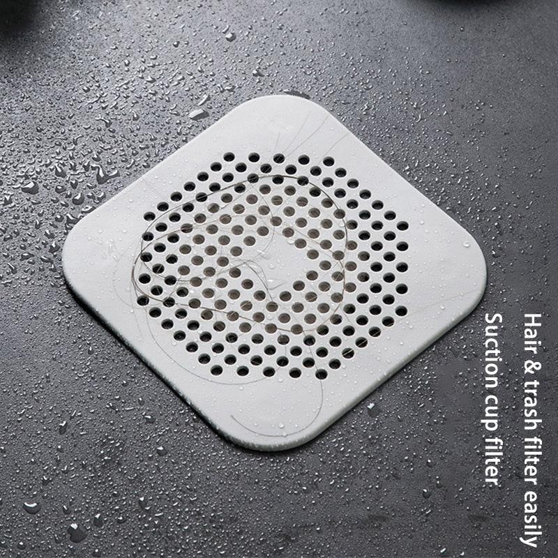Hair Filter Sink Anti-blocking Strainer Bathtub Silicone Shower Floor Drain Stopper Kitchen Deodorant Plug Home Accessories New