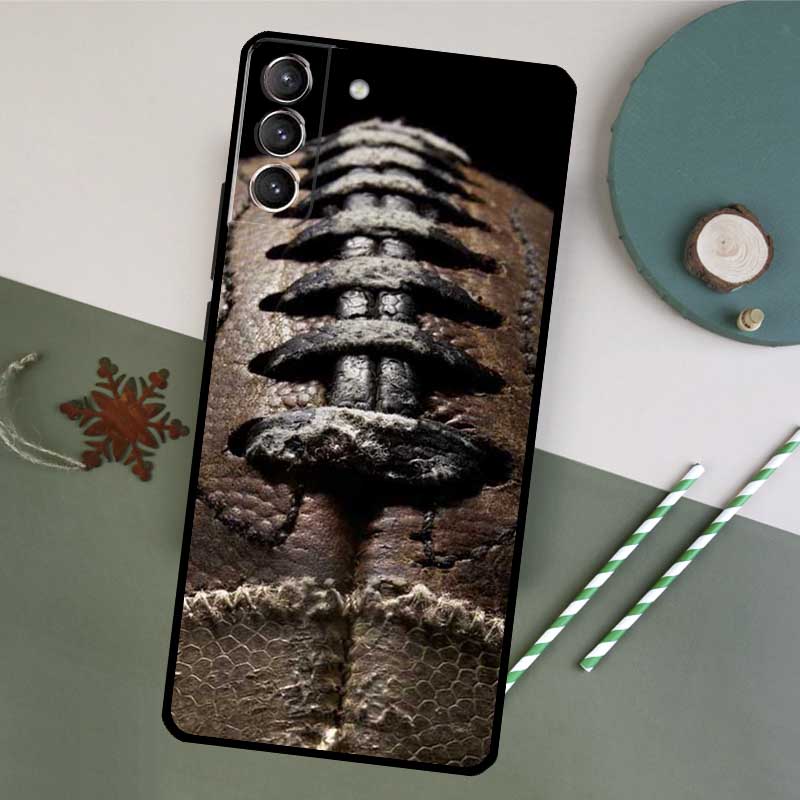 American Football Sport Phone Case For Samsung Galaxy S26 S23 Ultra S20 S21 S22 S24 S25 Plus S10 S25 FE Back Cover